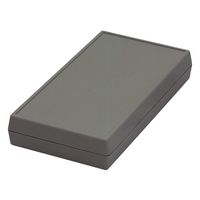 PACTEC プラスチックケース W101.6×H32.6×D190.5mm ブラック HPL-9VBK-000 1個 65-6470-32（直送品）