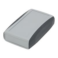 PACTEC プラスチックケース W69.5×H27.9×D110.3mm グレイ・ダークグレイ PPL-GG 1個 65-6470-75（直送品）