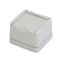 PACTEC プラスチックケース W80×H55.2×D82mm ライトグレイ ODNF33-2.0 1個 65-6470-84（直送品）