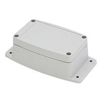 PACTEC プラスチックケース W96.3×H58.6×D183.9mm ライトグレイ ODTM45-2.0 1個 65-6470-90（直送品）