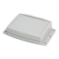 PACTEC プラスチックケース W128.6×H39.2×D192.4mm ライトグレイ OD56 1個 65-6470-93（直送品）