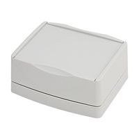 PACTEC プラスチックケース W129.1×H67.8×D154.4mm ライトグレイ ODNF56-2.5 1個 65-6470-96（直送品）