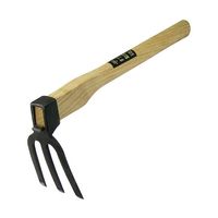 マルト大橋木工所 手打鍛造 片手鍬 三本 390mm柄 13341 1個 63-5446-65（直送品）