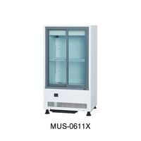 サンデン・リテールシステム キュービックタイプ ショーケース 600×450×H1100mm MUS-0611X 1個 67-6879-51（直送品）