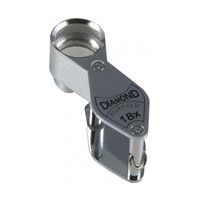 ミザールテック 鑑定用高倍率ルーペ 18倍 DA-18 1個 65-9408-17（直送品）