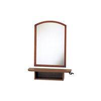 小野シャンブル (木製)木枠ミラー 890×600mm No.356 1台 68-5753-85（直送品）