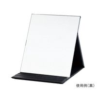 小野シャンブル レザースタンドミラー茶 CN1 1個 62-0856-29（直送品）