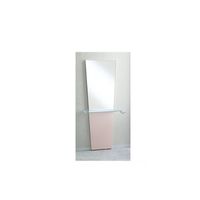 小野シャンブル ブーケ片面鏡(壁付・イエロー) 68-5753-59 1台（直送品）