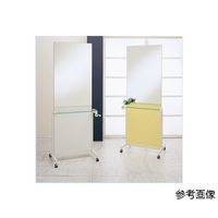 小野シャンブル キャミ片面鏡(ホワイト) 68-5753-54 1台（直送品）