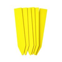 ヒラサワ FG 園芸カラーラベル (18枚入) 9cm 黄 727699 1セット(18枚) 63-2926-16（直送品）