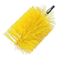 アズワン ステンレス カラーチューブブラシ ミディアム φ80 イエロー 67-5745-46 1個（直送品）