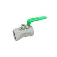 三吉バルブ ねじ込みボールバルブ(SCS14A)50A、2B SBRKM-50A 1個 62-6186-19（直送品）