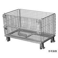 サンキン パレット コイルタイプ 800×500×540mm(金網ピッチ28×28mm) 1255SC1 1台 62-8141-81（直送品）