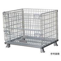 サンキン パレット コイルタイプ 1000×800×850mm(金網ピッチ50×100mm) 1255SCS3 1台 62-8141-97（直送品）