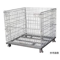 サンキン パレット コイルタイプ 1500×1100×1100mm(金網ピッチ50×100mm) 1255SCS6 1台（直送品）