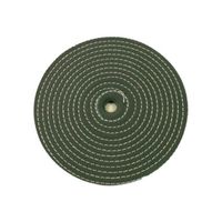 ビソオ バフモーター用 グリーン鉄バフ(25枚合わせ) D-33 1個 63-2740-81（直送品）