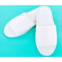 トータス スリッパ Tー4EX 白 1箱(70足入) 041EXW 1箱(70足) 63-7051-41（直送品）