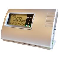 YTK IAQモニター (CO2+VOCs測定器) MB-350V 1個 65-8749-10（直送品）