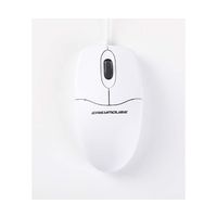 防水ウォッシャブルマウス プラスチック 光学式 IP68保護 CleanType 115×61.6×36mm MPL-U10070 1個（直送品）