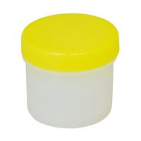 アズワン モレナイ軟膏容器 Eー35 黄 50個入 67-9230-84 1箱(50個)（直送品）