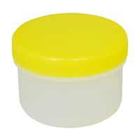 アズワン モレナイ軟膏容器 Eー65 黄 50個入 67-9231-03 1箱(50個)（直送品）