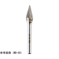 TAG 標準タイプ超硬バー シャンク径6mm Mシリーズ シングル 全長63mm M-60 1本 68-0618-15（直送品）