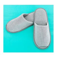 トータス スリッパ グレー Tー3CA 130足入 C002 1箱(130足) 68-0761-69（直送品）