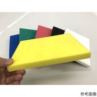 アズワン 硬質カラースポンジ 発泡ポリエチレン 黄 20×300×300mm 68-0776-65 1個（直送品）