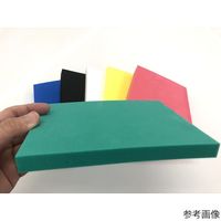 アズワン 硬質カラースポンジ 発泡ポリエチレン 緑 10×1000×1000mm 68-0776-82 1個（直送品）