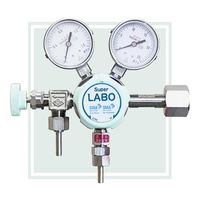 抗菌・抗ウイルス仕様 標準ガス用・分析用 圧力調整器 SーLABO S1シリーズ S1-1VR-1G8G-B1N1 1箱(1個)（直送品）