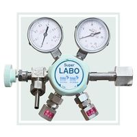 抗菌・抗ウイルス仕様 標準ガス用・分析用 圧力調整器 SーLABO S1シリーズ S2-1VR-1G8G-B1N1 1箱(1個)（直送品）