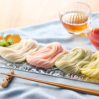 池利 【お中元】池利 まあるい彩り三輪素麺と2種のつゆ OY-50 1箱（直送品）