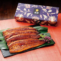 鰻楽 【お中元】鰻楽 九州産うなぎ蒲焼4尾セット aQMN4/560 1箱（直送品）