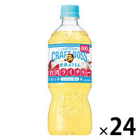 サントリーフーズ クラフトボス 台湾ライチティー  600ml 1箱（24本入）