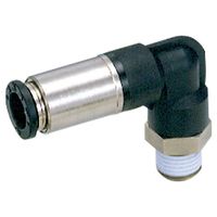 コガネイ ストップ弁付クイック継手 エルボ TLS10-03 1セット(6個)（直送品）