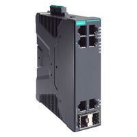 MOXA  産業用 6ポート(ギガビットアップリンク2ポート)スマートイーサネットスイッチ SDS-3006-2GTXSFP（直送品）