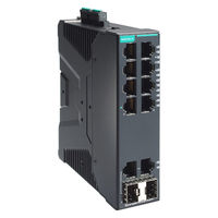 MOXA  産業用10ポートフルギガビットスマートイーサネットスイッチ(ワイド温度モデル) SDS-G3010-2GTXSFP-T（直送品）