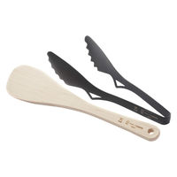 田辺金具 わたしのこだわり 木べら・トング(ブラック)セットBOX入 5403 1個（直送品）
