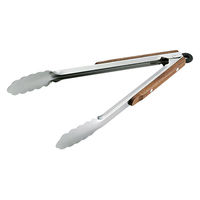 佐藤金属興業 ウッドグリップトング L 260892 1セット(5個)（直送品）