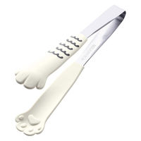 田辺金具 卓上トング わんONE 白ポメ 5571 1個（直送品）