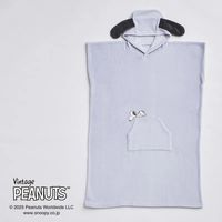 nishikawa スヌーピー 耳付きポンチョ ハピネス