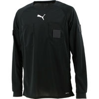 PUMA(プーマ) サッカー 長袖 LS レフリーシャツ S プーマ　ブラック 705378 1枚（直送品）