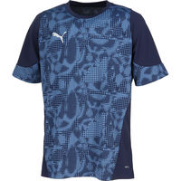 プーマサッカーゲームシャツ PUMA プーマ LIGA Disruptive Stripe 半袖ゲームシャツ(V首
