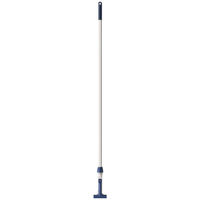 山崎産業 プロテック フリーハンドルEX アルミS ブルー　モップ本体　 1本【ワンタッチモップ(クリップモップ)用】【柄(各社共通)】（わけあり品）