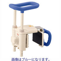 アロン化成 安寿 高さ調節付浴槽手すり USTー200N レッド 536-614 1台（わけあり品）