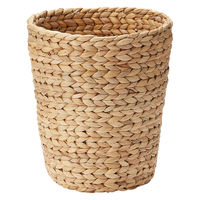 無印良品 ウォーターヒヤシンス ラウンド バスケット 深 約直径２６×高さ３０ｃｍ 良品計画