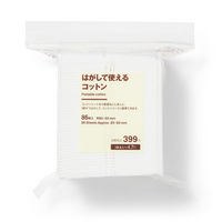 無印良品 はがして使えるコットン ８６枚入 約８５×６０ｍｍ 良品計画