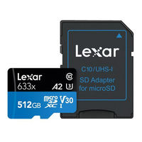 Lexar(LT[) V30 microSDJ[h 633x series 512GB LSDMI512BBJP633A 1