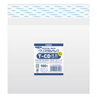 HEIKO ＯＰＰ袋　クリスタルパック Ｔ　ＣＤ（縦型タイプ） 1袋(100枚入)