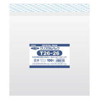 HEIKO ＯＰＰ袋　クリスタルパック Ｔ　26ー26 1袋(100枚入)